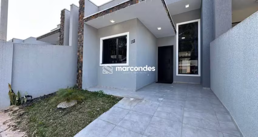 Casa em condomínio fechado com 2 quartos para alugar na Rua Biguá, 1337, Gralha Azul, Fazenda Rio Grande