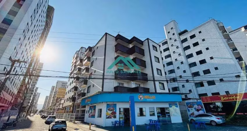 Locação Apto Mobiliado 2 Quartos Vista para o Mar – R$3.000 em Frente à Praia!!!