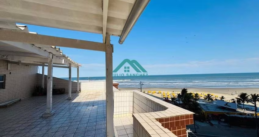Locação - Viva no Paraíso! Apto Frente à Praia c/ 2 Dorms e Lazer - R$2.700,00