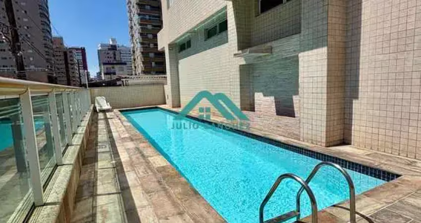 Apartamento 1Dorm, Mobiliado - Piscina, 50m Praia, R$340.000,00 á vista!!!