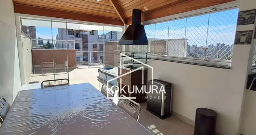 Cobertura à venda, 110 m² por r$ 680.000,00 - campestre - santo andré/sp