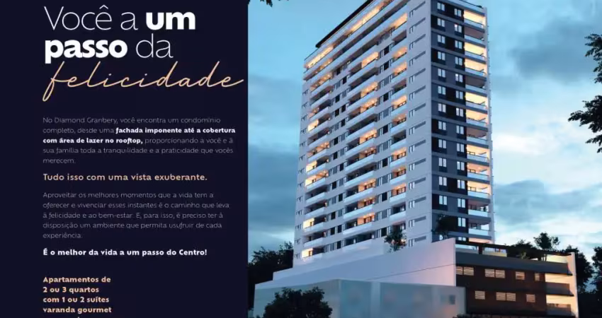 Apartamento à venda, 2 suítes, varanda gourmet,  lazer completo, 1 vaga - bairro granbery - juiz de fora/mg