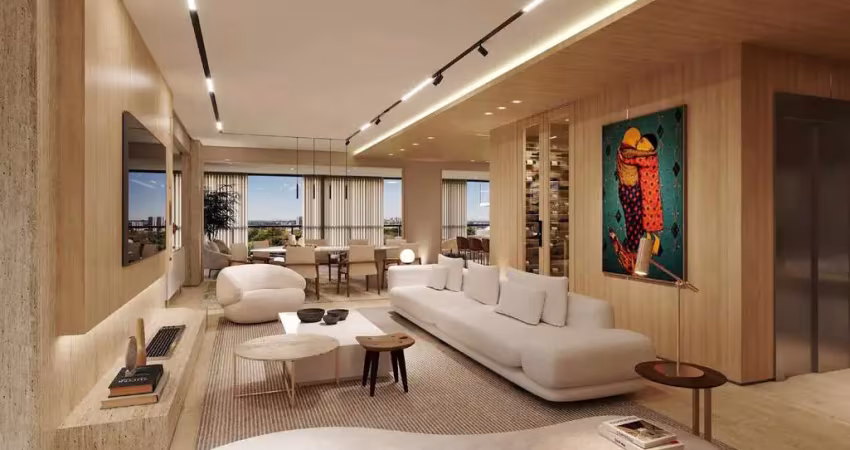 Apartamento alto padrão com 4 suítes, 3 vagas de garagem e lazer completo, à venda no centro, juiz de fora - mg
