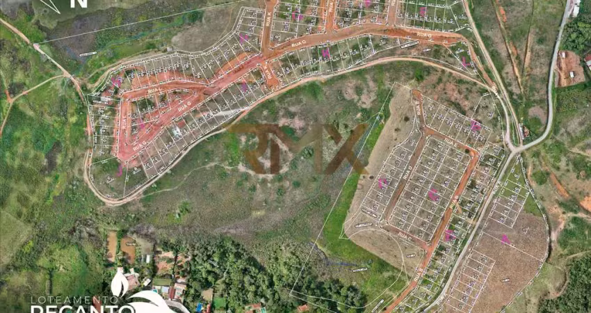 Lotes à venda, loteamento recanto verde, área média 600 m², 20 minutos do centro - juiz de fora - mg