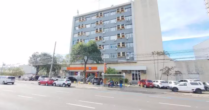 Sala comercial com 80 m² de na avenida assis brasil.