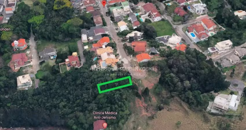 Terreno sem viabilidade de construção à venda com 12m x 32m = 384m2-trindade, florianópolis, sc