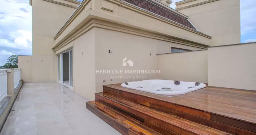 Apartamento Cobertura Duplex A VENDA NO JUVEVÊ, 291m2 privativos, 3 Suítes, 4 vagas, Terraço gourmet privativo com piscina, FACE NORTE