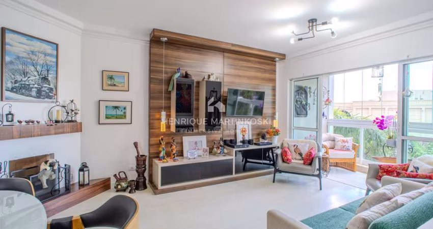 Apartamento Padrão à venda, 3 quartos sendo uma suíte, 2 vagas cobertas, 123m2-2º ANDAR-Lazer completo-Mossunguê, Curitiba, PR