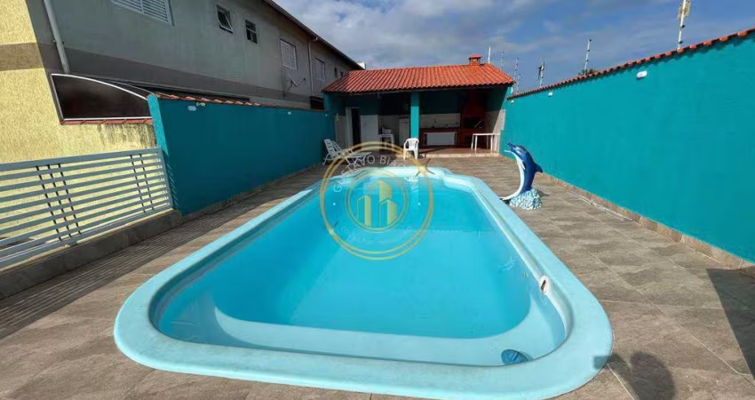 Sobrado de Condomínio com 2 quartos, Vila Atlântica, Mongaguá - R$ 280 mil, Cod: 2812