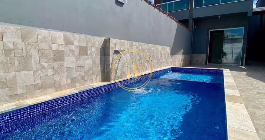 Sobrado com 2 quartos, Jussara, Mongaguá - R$ 398 mil, Cod: 2964