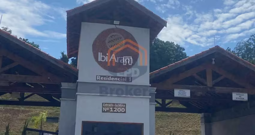 Terreno em condominio em residencial ibi-aram  -  itupeva