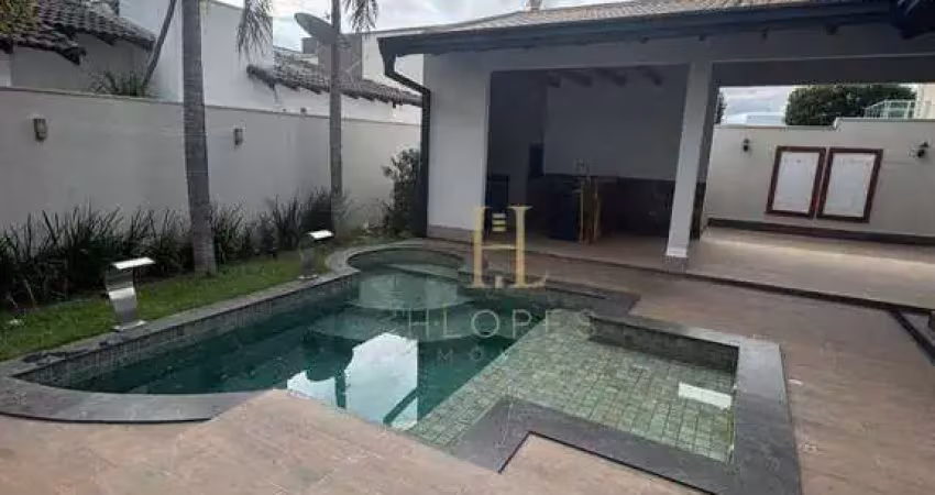 Casa de alto padrão no condomínio belvedere (cuiabá/mt) | 265 m2 c/ piscina , com 04 suites.
