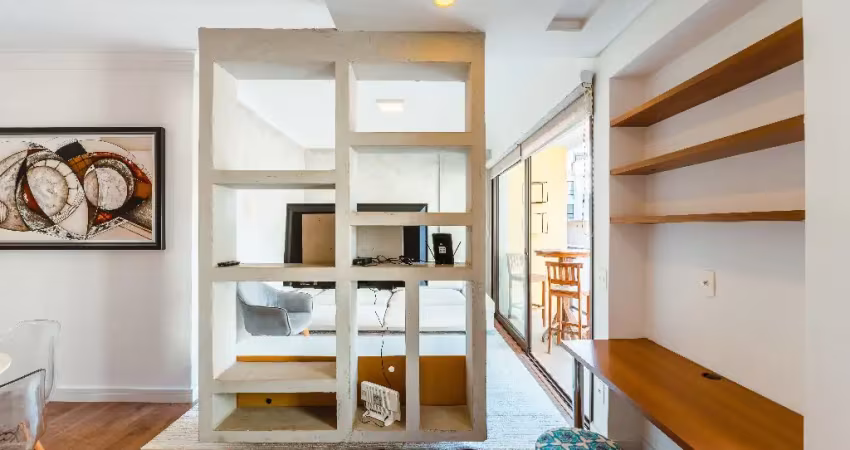 Apartamento mobiliado para locação em condomínio edifício dijon, bairro cambuí, campinas