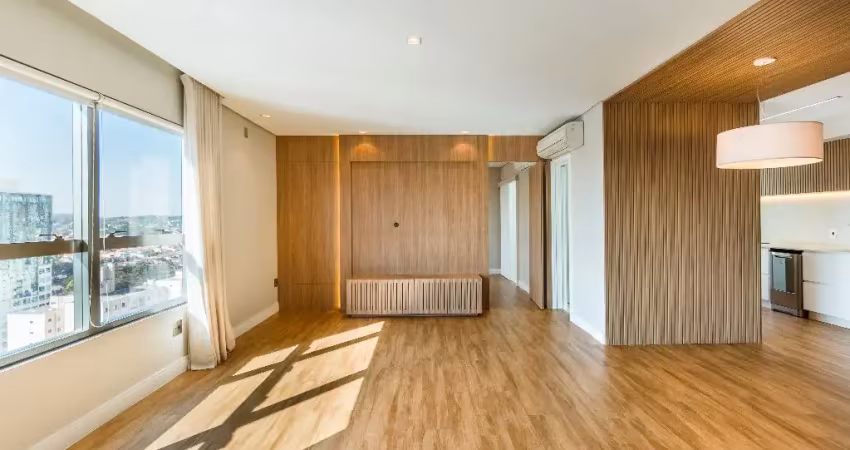 Apartamento estilo loft moderno e reformado à venda em condomínio maxhaus, no cambuí, em campinas