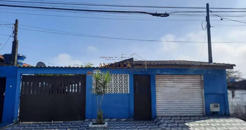Casa lote inteiro, bem localizada no agenor de campos, mongaguá/sp