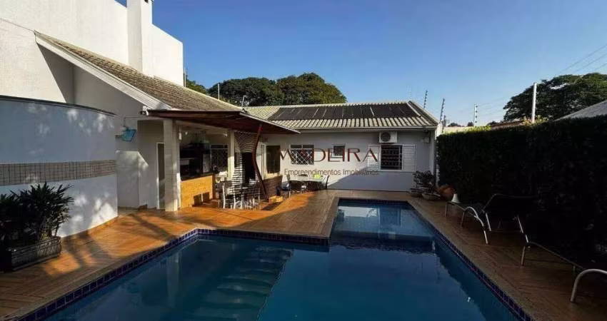 Casa à venda com 3 dormitórios e área gourmet c/ Piscina – Jd. Maravilha, Próx. a Avenida Mandacaru.