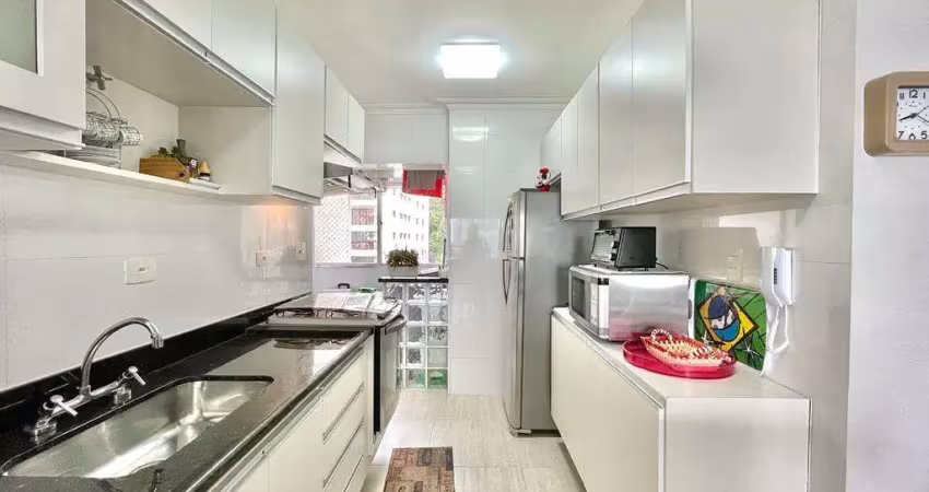 Apartamento para venda em guarujá, pitangueiras, 2 dormitórios, 1 suíte, 3 banheiros, 1 vaga