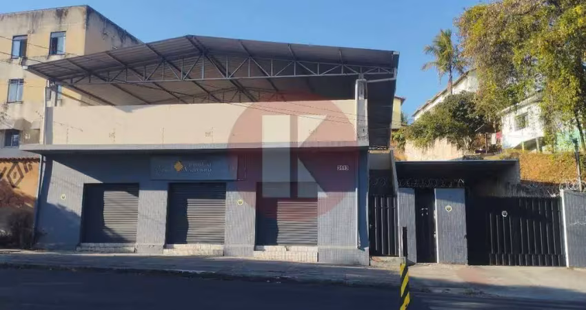 Galpão com 320 m² + terraço em localização comercial estratégica no santa mônica - belo horizonte