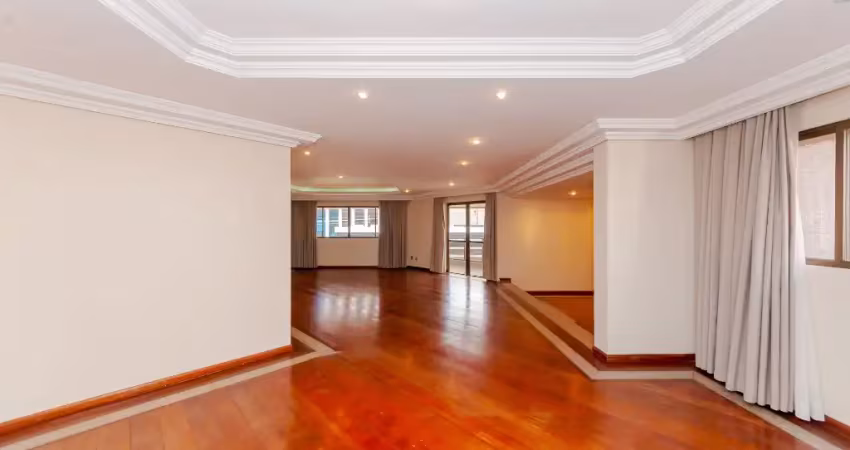 Apartamento para alugar com 355m² distribuídos em 4 suítes e 4 vagas