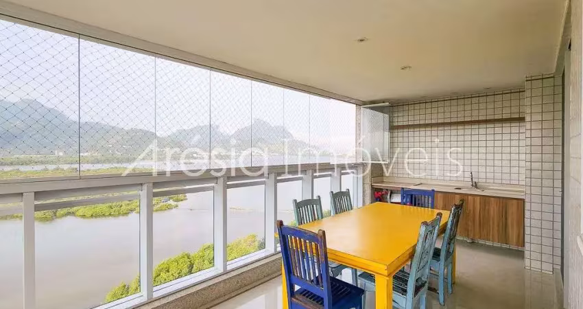 Apartamento com 3 dormitórios, 152 m² - venda por r$ 2.480.000,00 ou aluguel por r$ 13.537,00/mês - península - rio de janeiro/rj