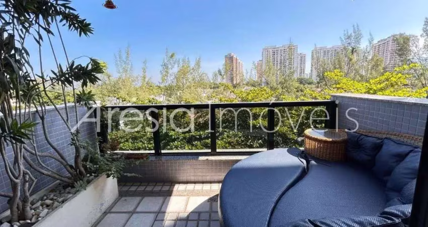 Apartamento com 3 quartos, 1 suíte  à venda, 120 m² por r$ 1.500.000 - barra da tijuca - rio de janeiro/rj