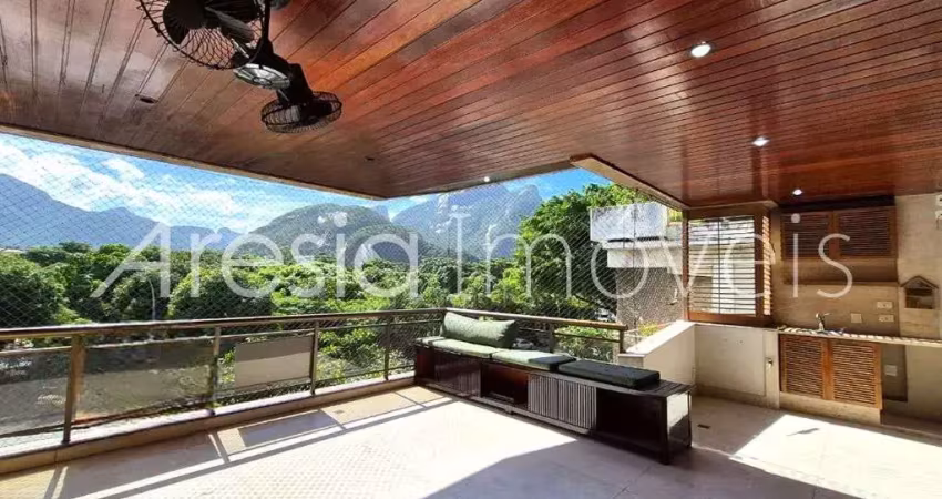 Apartamento com 3 suítes à venda, 183 m² por r$ 2.590.000 - jardim oceânico - rio de janeiro/rj