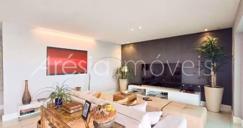 Apartamento com 4 suítes, 1 master à venda, 269 m² por r$ 3.500.000 - península - rio de janeiro/rj