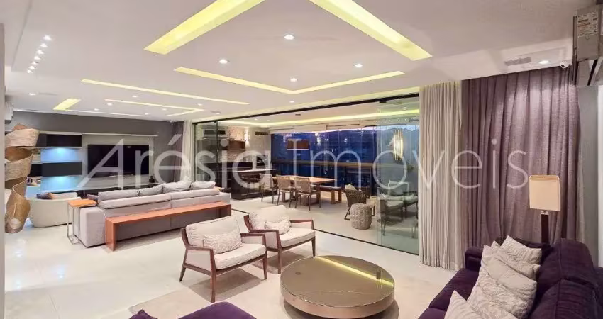 Apartamento com 3 suítes à venda, 236 m² por r$  - península - rio de janeiro/rj
