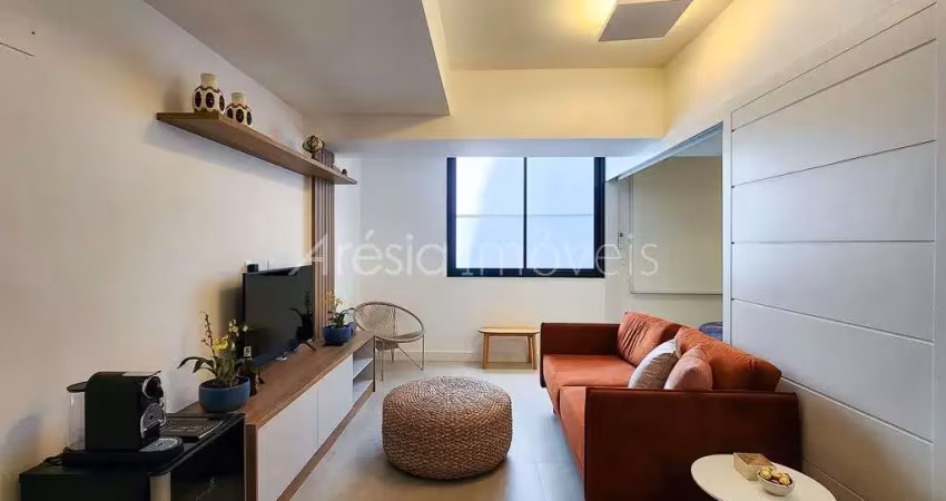 Apartamento com 1 dormitório à venda, 45 m² por r$ 930.000,00 - jardim botânico - rio de janeiro/rj