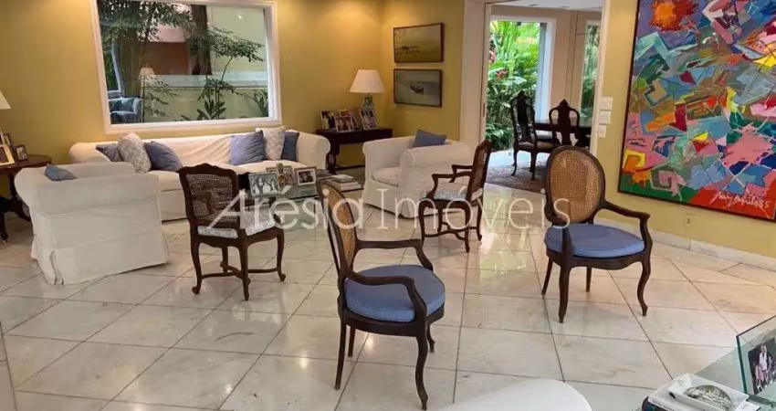 Casa com 5 suítes à venda, 550 m² por r$ 22.000.000 - leblon - rio de janeiro/rj