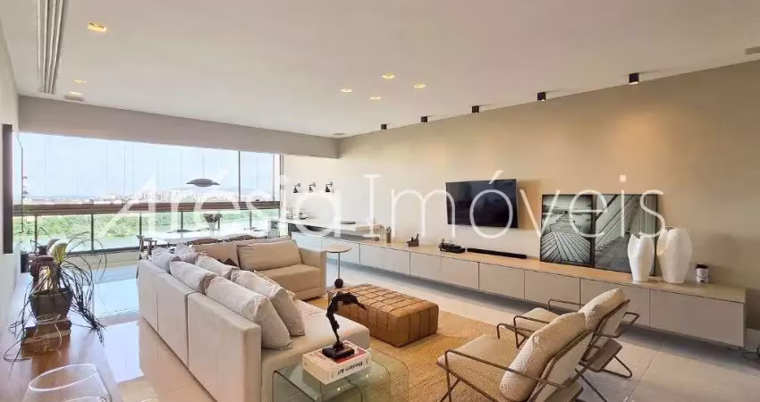 Cobertura finamente decorada disponível para locação na península barra da tijuca