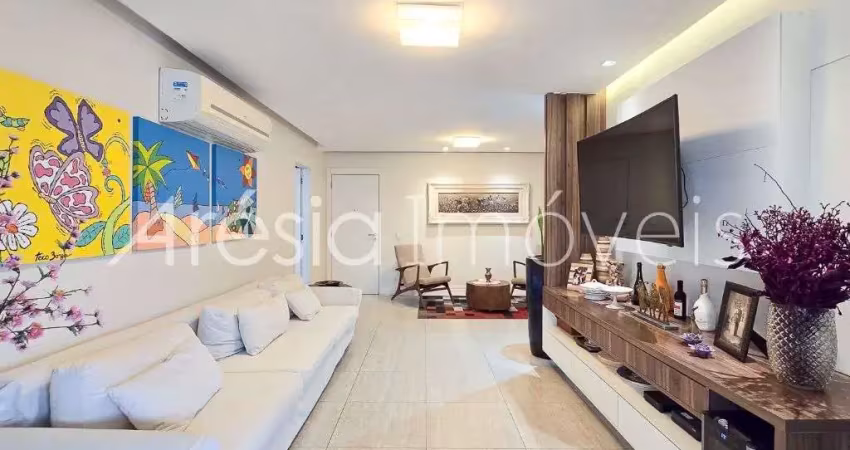 Apartamento com 3 suítes  à venda, 151 m² por r$ 2.500.000 - península - rio de janeiro/rj