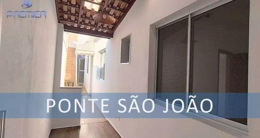 Casa de 2 quartos + 2 escritórios à venda na ponte são joão em jundiaí sp
