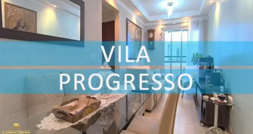 Apartamento a venda com 2 quartos (1 suíte) - cond. vila progresso em jundiaí