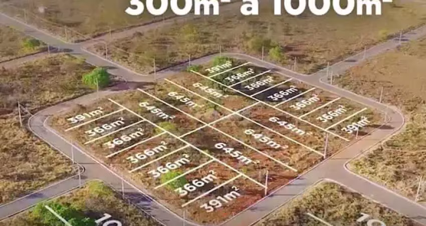 Lotes parcelados lagoa golden park com 1.000 metros