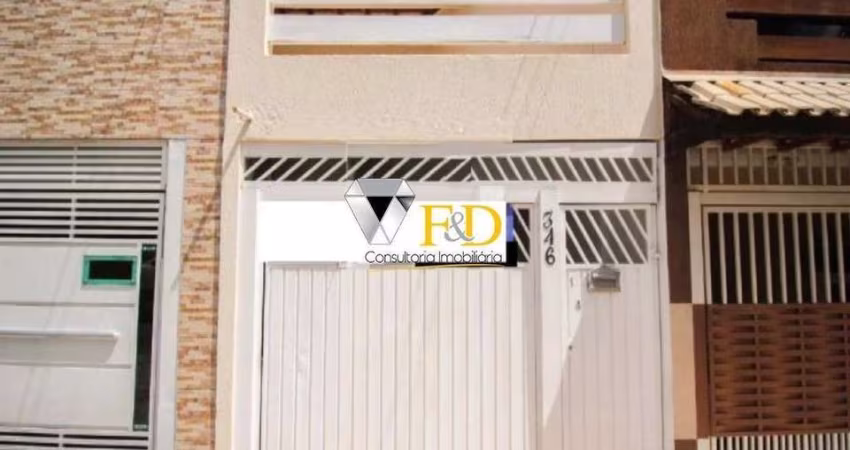 Sobrado à venda em São Paulo, Chácara Figueira Grande, com 2 suítes, com 99 m²