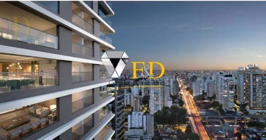 Venda | Apartamento com 77 m², 2 dormitório(s), 1 vaga(s). Campo Belo, São Paulo