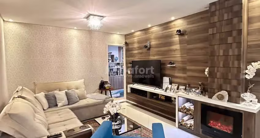 Apto com 3 dormitórios, varanda gourmet, lazer completo, 2vagas