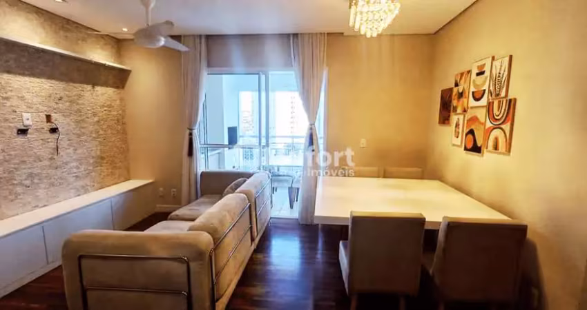 Locação apartamento mobiliado, 3 dorms 1 suíte lazer completo