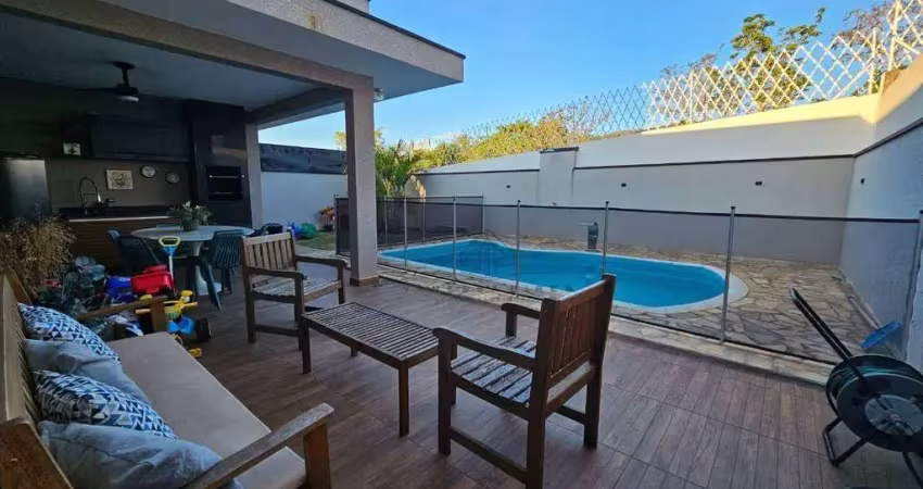 Casa terrea condominio fechado terras de atibaia com 03 dorms
