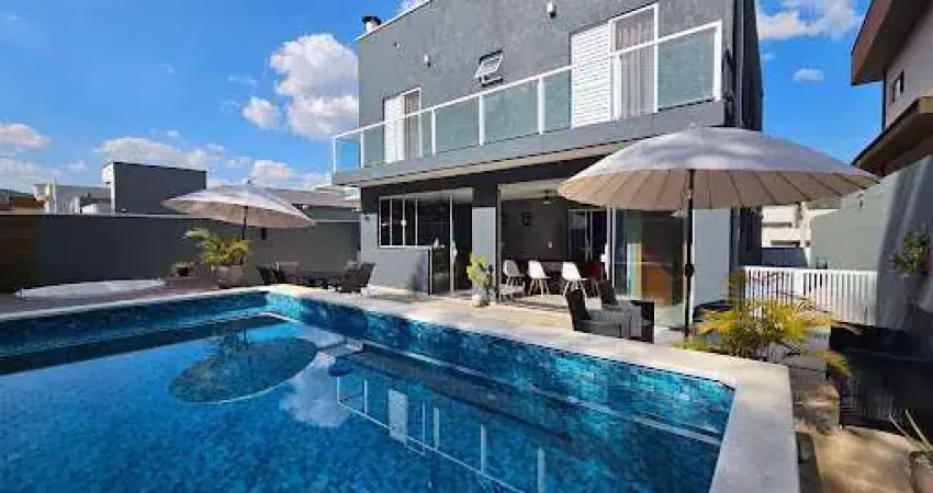 Sobrado mobiliado dormitorios com closet mobiliado condominio fechado em atibaia
