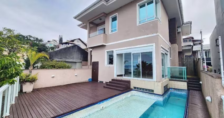Casa com 3 suites para alugar, 261 m² por r$ 11.775/mês - centro - são josé/sc