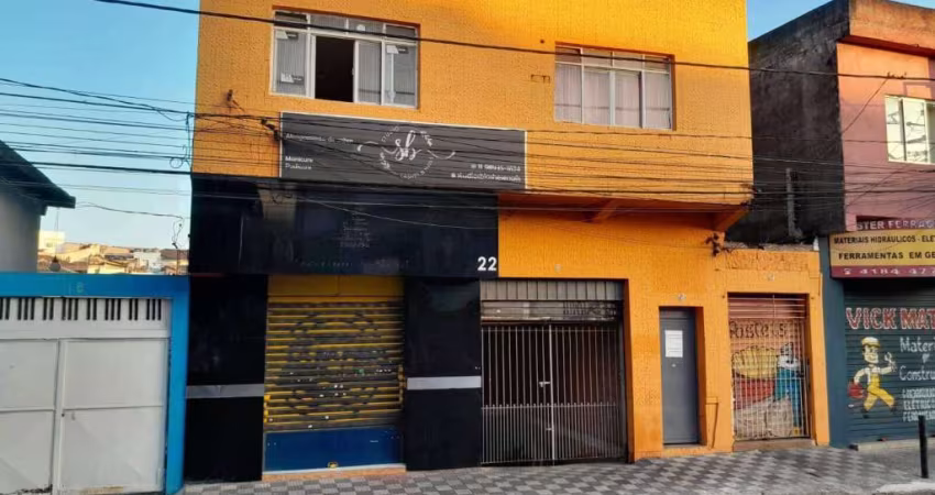 OPORTUNIDADE: EXCELENTE CASA,SALÃO E SALAS NO CENTRO DE CARAPICUÍBA!
