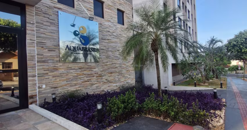 Apartamento mobiliado no edificio aquabrasil para locação