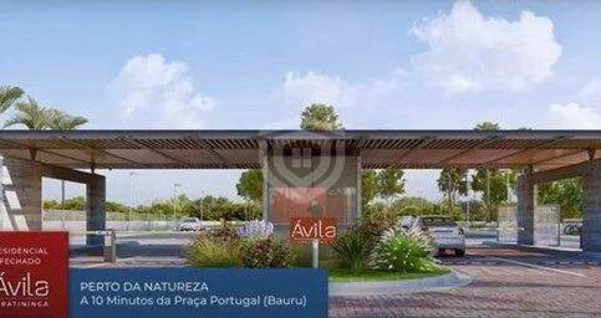 Venda de lote plano no Condomínio Ávila Piratininga com 401m2