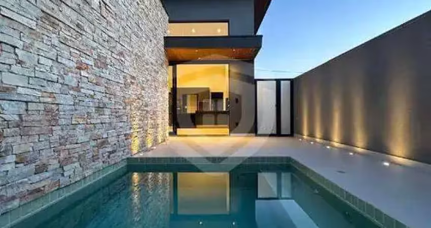 Casa em condomínio fechado para locação com 3 suítes 300m² residencial tamboré- bauru- sp
