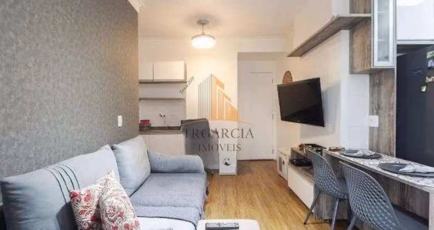 Apartamento à Venda no Tatuapé SP, 43m², 1 Dorm, R$490mil