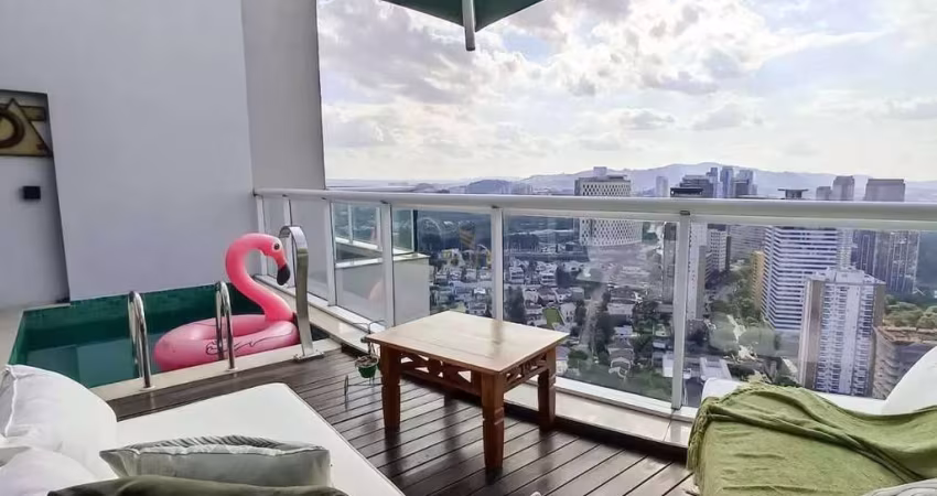 Novare - Cobertura Triplex com 169m², 2 Suítes, 2 Vagas, Mobiliado e Decorado em