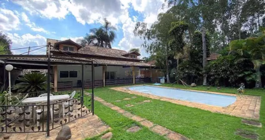 Sobrado com 4 dormitórios à venda, 780 m² por r$ 1.400.000 - chácara dos junquei