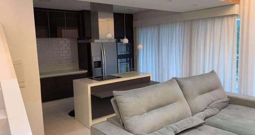 Apartamento Duplex com 1 dormitório à venda, 80 m² por R$ 990.000 - Tamboré - Ba